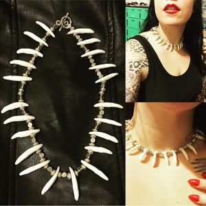 Real Wolves Tooth necklace